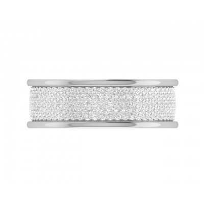 Divya Two Tone Diamond Band
